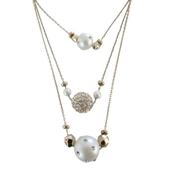 LILLY PULITZER Cosmic Sky Layered pearl necklace - Picture 4 of 5